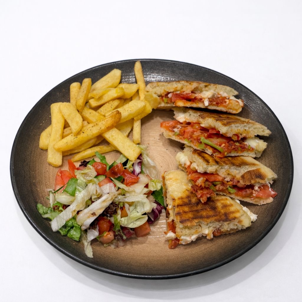 Bazlama Tost Beyaz Peynirli